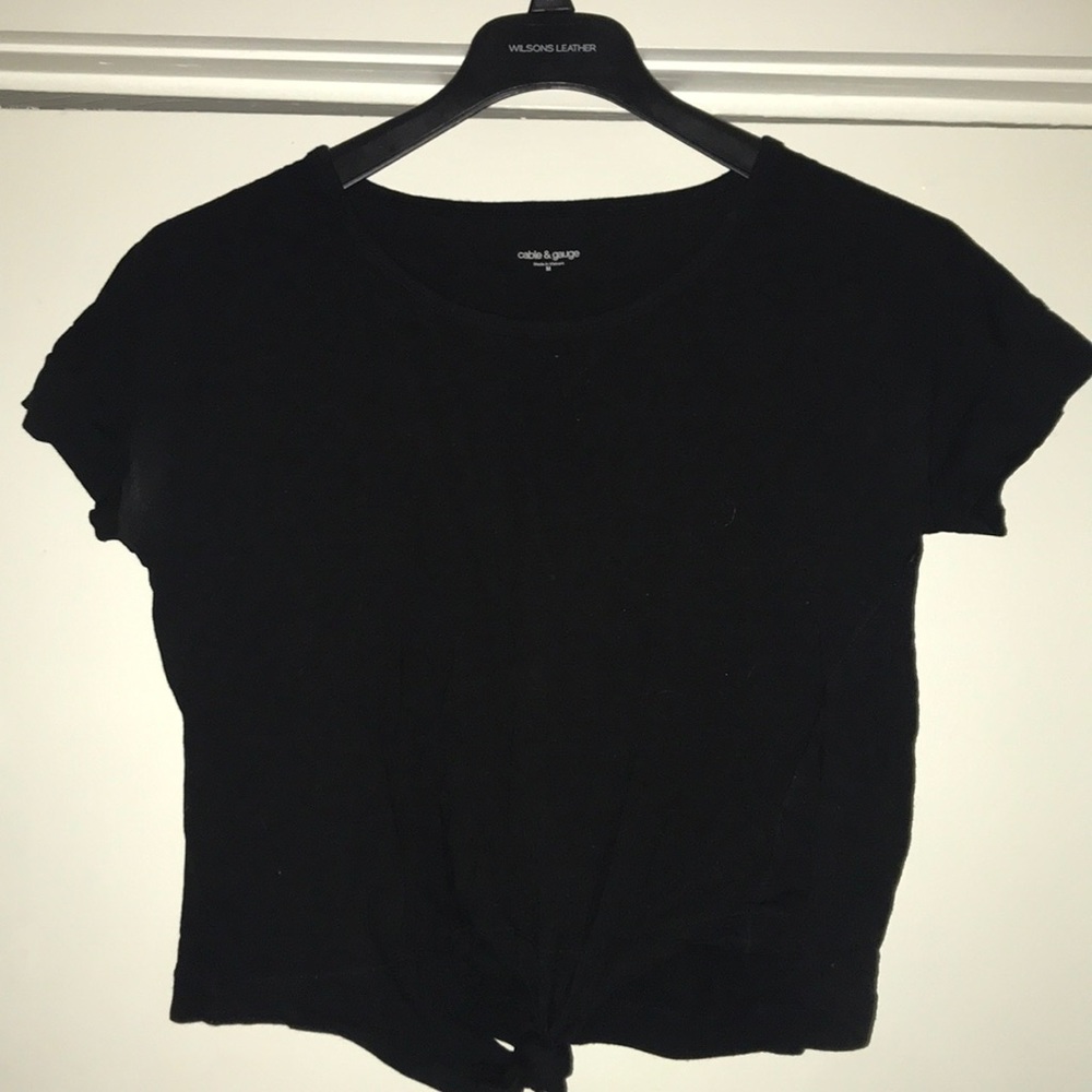 Cable & Guage Women’s Crop Top SZ M